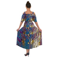 Shoulder Straps Boho Maxi Dress  