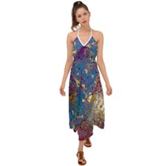 Halter Tie Back Dress  