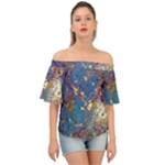My Pour Cup Painting CBDOilPrincess 39c14ab4-d2f3-4895-bea3-ecf855918dd6 Off Shoulder Short Sleeve Top