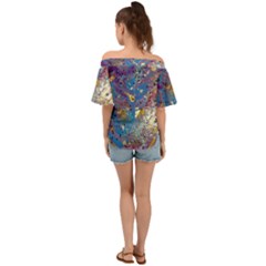 Off Shoulder Short Sleeve Top 