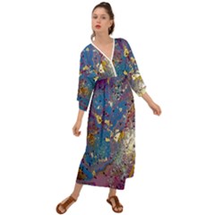 Grecian Style  Maxi Dress 