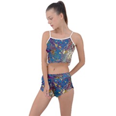 Summer Cropped Co-Ord Set 