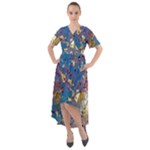 My Pour Cup Painting CBDOilPrincess 39c14ab4-d2f3-4895-bea3-ecf855918dd6 Front Wrap High Low Dress