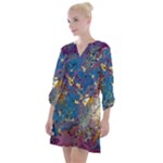My Pour Cup Painting CBDOilPrincess 39c14ab4-d2f3-4895-bea3-ecf855918dd6 Open Neck Shift Dress