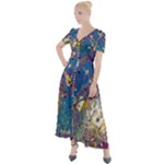 My Pour Cup Painting CBDOilPrincess 39c14ab4-d2f3-4895-bea3-ecf855918dd6 Button Up Short Sleeve Maxi Dress