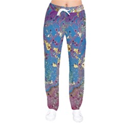 Women Velvet Drawstring Pants 