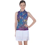 My Pour Cup Painting CBDOilPrincess 39c14ab4-d2f3-4895-bea3-ecf855918dd6 Women s Sleeveless Polo Tee
