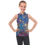 My Pour Cup Painting CBDOilPrincess 39c14ab4-d2f3-4895-bea3-ecf855918dd6 Kids  Sleeveless Polo Tee