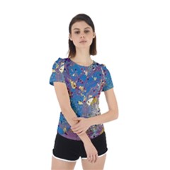 Back Cut Out Sport T-Shirt 