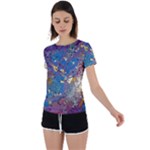 My Pour Cup Painting CBDOilPrincess 39c14ab4-d2f3-4895-bea3-ecf855918dd6 Back Circle Cutout Sports Tee