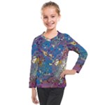 My Pour Cup Painting CBDOilPrincess 39c14ab4-d2f3-4895-bea3-ecf855918dd6 Kids  Long Mesh Tee