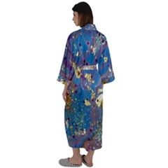 Maxi Satin Kimono 