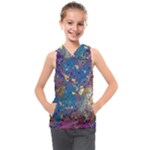 My Pour Cup Painting CBDOilPrincess 39c14ab4-d2f3-4895-bea3-ecf855918dd6 Kids  Sleeveless Hoodie