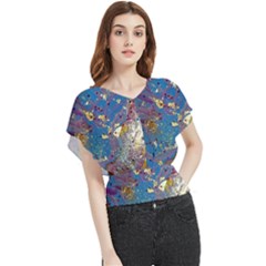 Butterfly Chiffon Blouse 