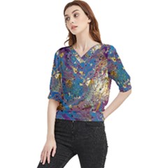 Quarter Sleeve Blouse 