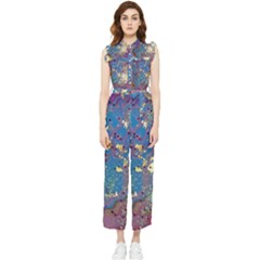 Women s Frill Top Chiffon Jumpsuit 
