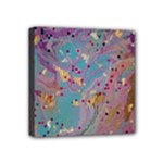 My Pour Cup Painting CBDOilPrincess E675363f-9066-4fc0-b5e7-9ca642760b58 Mini Canvas 4  x 4  (Stretched)