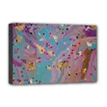 My Pour Cup Painting CBDOilPrincess E675363f-9066-4fc0-b5e7-9ca642760b58 Deluxe Canvas 18  x 12  (Stretched)
