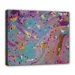 My Pour Cup Painting CBDOilPrincess E675363f-9066-4fc0-b5e7-9ca642760b58 Deluxe Canvas 24  x 20  (Stretched)