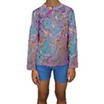 My Pour Cup Painting CBDOilPrincess E675363f-9066-4fc0-b5e7-9ca642760b58 Kids  Long Sleeve Swimwear