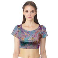Short Sleeve Crop Top 