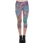 My Pour Cup Painting CBDOilPrincess E675363f-9066-4fc0-b5e7-9ca642760b58 Capri Leggings 