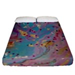 My Pour Cup Painting CBDOilPrincess E675363f-9066-4fc0-b5e7-9ca642760b58 Fitted Sheet (Queen Size)