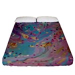 My Pour Cup Painting CBDOilPrincess E675363f-9066-4fc0-b5e7-9ca642760b58 Fitted Sheet (California King Size)