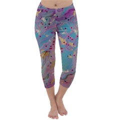 Capri Winter Leggings Front Capri Winter Leggings Front