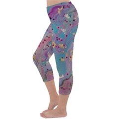 Capri Winter Leggings Back Capri Winter Leggings Back