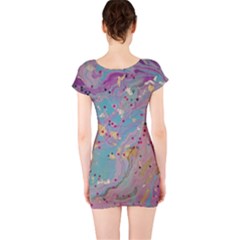 Short Sleeve Bodycon Dress Back Short Sleeve Bodycon Dress Back