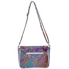 Shoulder Bag with Back Zipper 