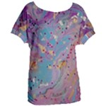 My Pour Cup Painting CBDOilPrincess E675363f-9066-4fc0-b5e7-9ca642760b58 Women s Oversized Tee