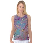 My Pour Cup Painting CBDOilPrincess E675363f-9066-4fc0-b5e7-9ca642760b58 Women s Basketball Tank Top
