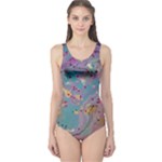 My Pour Cup Painting CBDOilPrincess E675363f-9066-4fc0-b5e7-9ca642760b58 One Piece Swimsuit
