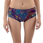 My Pour Cup Painting CBDOilPrincess E675363f-9066-4fc0-b5e7-9ca642760b58 Reversible Mid-Waist Bikini Bottoms