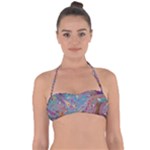 My Pour Cup Painting CBDOilPrincess E675363f-9066-4fc0-b5e7-9ca642760b58 Halter Bandeau Bikini Top