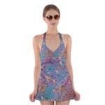 My Pour Cup Painting CBDOilPrincess E675363f-9066-4fc0-b5e7-9ca642760b58 Halter Dress Swimsuit 