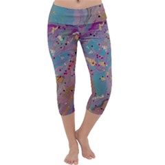 Capri Yoga Leggings Front Capri Yoga Leggings Front