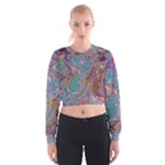 My Pour Cup Painting CBDOilPrincess E675363f-9066-4fc0-b5e7-9ca642760b58 Cropped Sweatshirt