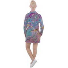 Women s Long Sleeve Casual Dress 