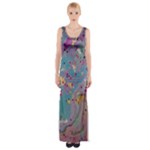 My Pour Cup Painting CBDOilPrincess E675363f-9066-4fc0-b5e7-9ca642760b58 Thigh Split Maxi Dress