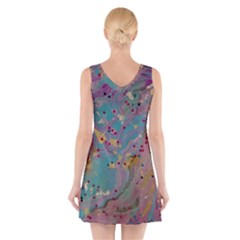 V-Neck Sleeveless Dress 