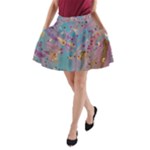 My Pour Cup Painting CBDOilPrincess E675363f-9066-4fc0-b5e7-9ca642760b58 A-Line Pocket Skirt