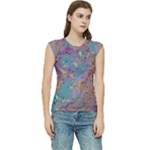 My Pour Cup Painting CBDOilPrincess E675363f-9066-4fc0-b5e7-9ca642760b58 Women s Raglan Cap Sleeve Tee