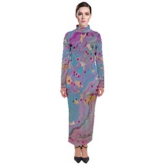 Turtleneck Maxi Dress 