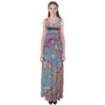 My Pour Cup Painting CBDOilPrincess E675363f-9066-4fc0-b5e7-9ca642760b58 Empire Waist Maxi Dress