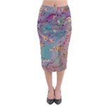 My Pour Cup Painting CBDOilPrincess E675363f-9066-4fc0-b5e7-9ca642760b58 Midi Pencil Skirt