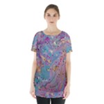 My Pour Cup Painting CBDOilPrincess E675363f-9066-4fc0-b5e7-9ca642760b58 Skirt Hem Sports Top