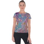 My Pour Cup Painting CBDOilPrincess E675363f-9066-4fc0-b5e7-9ca642760b58 Short Sleeve Sports Top 